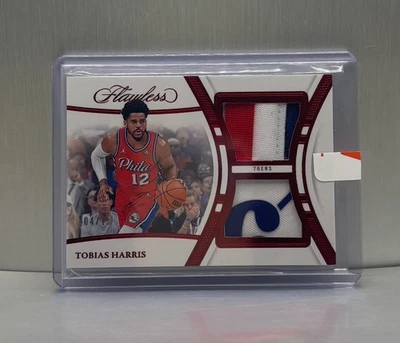 Parches dobles impecables Panini 2023 rubí Tobias Harris/15 Foto 1 de 2