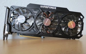 Gigabyte NVIDIA GeForce GTX 770 WINDFORCE GV-N770OC-4GD 4GB GDDR5 Graphics Card - Picture 1 of 10