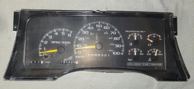 1995-up OEM CHEVY & GMC CAMINHÃO TAMANHO COMPLETO E PAINEL DE INSTRUMENTOS SUV 191K - Imagem 1 de 4