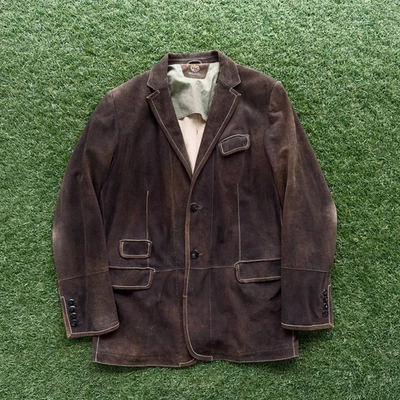 CHAQUETA BLAZER DE CUERO DE CIERVO MEINDL HARRISON OKTOBERFEST PARA HOMBRE TALLA 60/2XL Foto 1 de 4