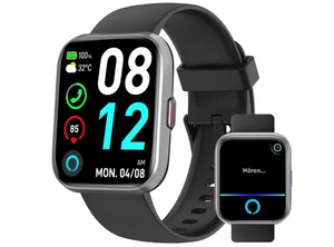 Smartwatch Fitpolo ID208Plus, Display 1,8", IP68, Oltre 110 Modalità, Nero - Foto 1 di 1