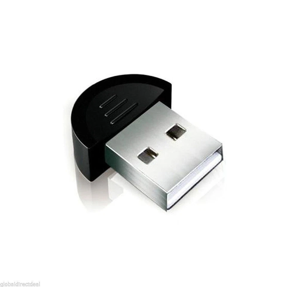 Mini USB 2.0 Bluetooth V2.0 + EDR Dongle Adapter For Laptop Computer PC Win 7/8 - Image 1 of 4