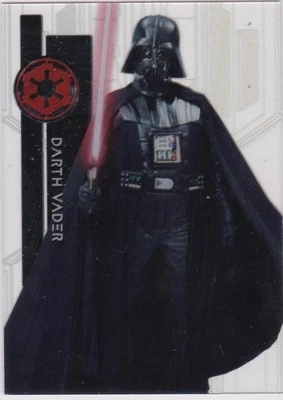 STAR WARS 2015 TOPPS HIGH TEK 4 DARTH VADER FORM 1 PATTERN 4 VADER'S TIE FIGHTER - Image 1 of 2