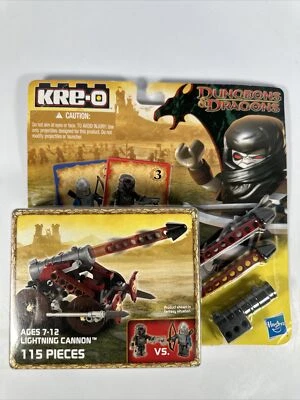 2013 Hasbro | Kre-O Dungeons and Dragons | Lightning Cannon | 115 Piece Set - Image 1 of 4