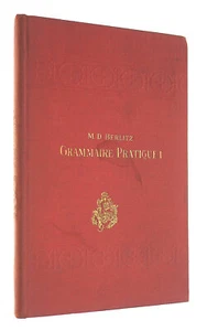 Berlitz - Grammaire Pratique de la Langue Francaise Volume I Les Verbes appris.. - Imagen 1 de 1