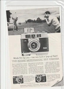 Kodak Motormatic 35F 1962 original cámara cargador anuncio - Imagen 1 de 1