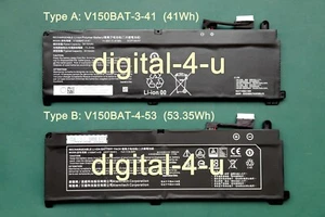 New Genuine V150BAT-3-41 V150BAT-4-53 Battery For Hasee Z8 G8 DA5 DA7NP CV15S02 - Picture 1 of 2