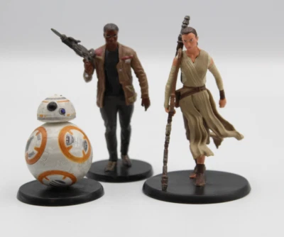 Figuras de acción BB-8, Finn y Rey EL DESPERTAR DE LA FUERZA Disney Star Wars Foto 1 de 4