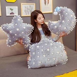 Illuminating Pillow for Bedroom Decor - Soft Plush Toy for Kids