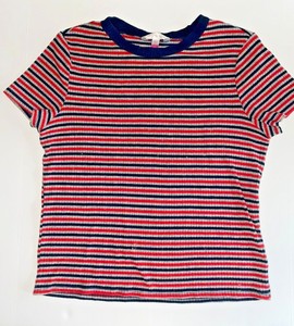 No Boundaries Casual Striped Tops for 