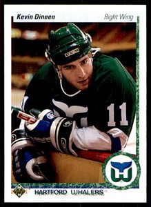 1990-91 Upper Deck Kevin Dineen Hartford Whalers #266