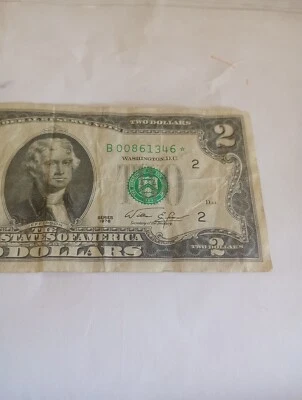 1976 $10 FEDERAL RESERVE NOTE (STAR NOTE) Low Mint *00861346 - Image 1 of 4