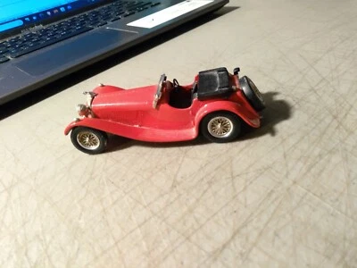 WESTERN MODELS 1:43 1938 JAGUAR SS 100 3.5 LITRE RED MADE IN ENGLAND - Image 1 of 4
