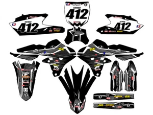 2014-2018 fits CYCRA POWERFLOW YZ 250 F 4-STROKE PODIUM Black Senge Graphics ... - Picture 1 of 10