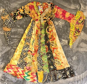 JAYLI Dress NEPAL FAIR TRADE Hippie Festival Boho Womens M NEW - Picture 1 of 13