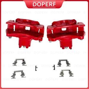 NEW For Caliber Avenger Sebring Compass Patroit Upgrade Red Front Brake Calipers - Picture 1 of 13