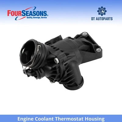 Carcasa termostato refrigerante motor Mercedes-Benz E350 2013-2016 4 estaciones Foto 1 de 4