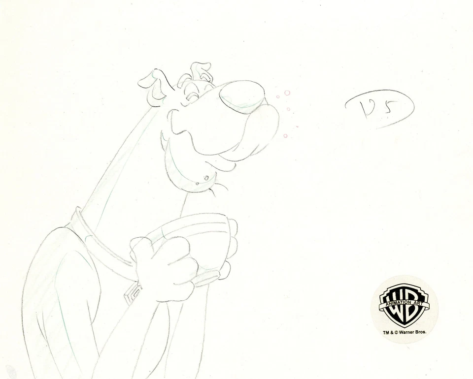 Hanna Barbera: Scooby Doo-Original Production Drawing-Zombie Island - Image 1 of 1