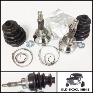 CLASSIC MINI CV JOINT OUTER DRUM PAIR GCV1105 7" BRAKE DRIVESHAFT 997 998 5W4 - Picture 1 of 1