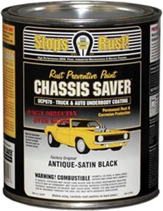 Magnet Paint UCP970-04 Chassis Saver Paint Satin Black, 1 Quart Can - Picture 1 of 1