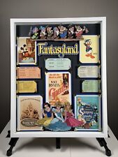 Vintage Disneyland Ticket A-E Fantasyland Princess 7 Dwarfs Disney Cinderella