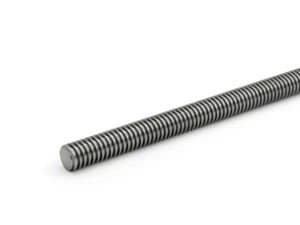 Mandrino filettato trapezoidale di precisione RPTS TR 12X3 sinistro C35/C45 1 metro - Foto 1 di 1