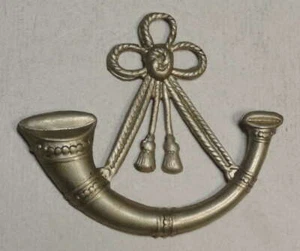 Generic Light Infantry Regiment Shoulder Collar Badge, Yorkshire Rgmt.?, WW One - Picture 1 of 2