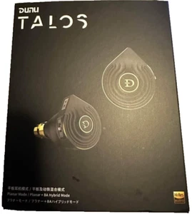 DUNU TALOS 14.6MM PLANAR & 2BA DRIVERS HYBRID HIFI IN-EAR EARPHONE - Picture 1 of 4
