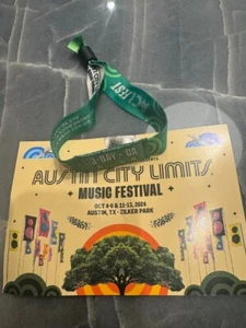 ACL Weekend 2 3-Day GA Wristband 10/11-10/13 - Picture 1 of 1