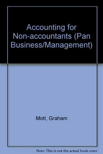 Accounting for Non-accountants (Pan Business/Management) By Graham Mott - Image 1 of 1