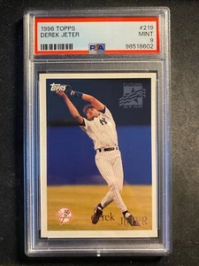 1996 Topps - Future Star #219 Derek Jeter PSA 9 - Bild 1 von 2