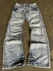 Vintage Streetwear Avant Garde Archival Washed Jeans 90s - Picture 1 of 8