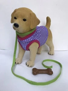 Pucci Pups & Friends Golden Retriever by Battat Toys Batteries Tested Works! - Picture 1 of 12