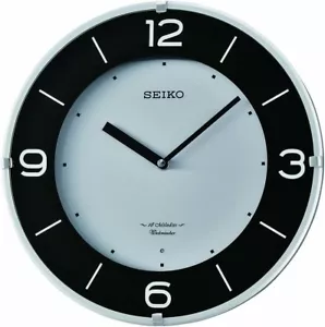 Seiko QXM358SLH Japanese Style Quartz Wall Clock with 18 Melodies or Chimes - Picture 1 of 2
