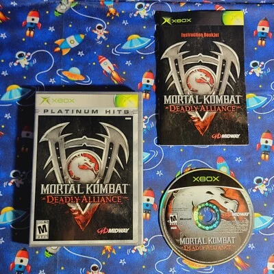 Mortal Kombat Deadly Alliance Xbox CIB Complete Tested & Working - Image 1 of 4
