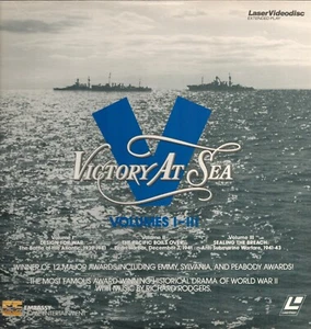 Victory at Sea #1 Ep. I-III (1952) Laserdisc - Picture 1 of 2