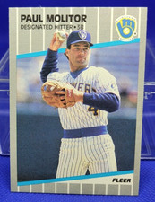 1989 Fleer Paul Molitor #193 - Milwaukee Brewers