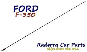1980-2016 Ford F-350 - 32" Black Stainless AM FM Antenna Mast - Picture 1 of 2