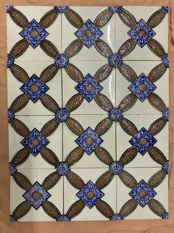 TILES RICHARDS ENGLAND RARE VINTAGE COLLECTIBLE MAJOLICA ART NOUVEAU Cover