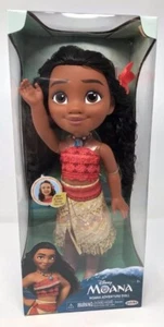 DISNEY Moana 14” Doll & Wooden Bangles Bracelet Activity BUNDLE SET. BOTH NEW - Picture 1 of 5