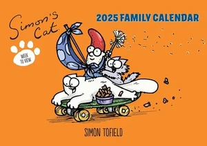 2025 Simon's Cat A4 Family Calendar - Picture 1 of 4