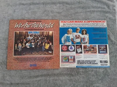 We Are The World - USA for Africa - 1985 - Columbia US40043 W/Inner Sleeve VG+ - Image 1 of 4