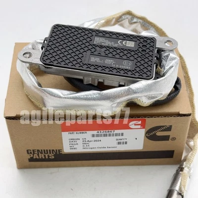OEM Cummins NOX Sensor Nitrogen Oxide For Superceded P/n 4326867RX 4326867 New - Image 1 of 4