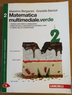 Matematica multimediale.verde Vol.2. ISBN 9788808236456 - Immagine 1 di 4