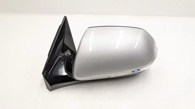 HYUNDAI SANTA FE MK3 WING MIRROR POWER FOLDING LEFT SIDE IN SLEEK SILVER 2014 - Image 1 of 4