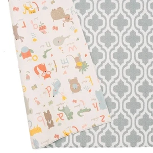 Non-Toxic, Extra Large Moroccan Reversible Play Mat - Easy Clean & Portable - Picture 1 of 9