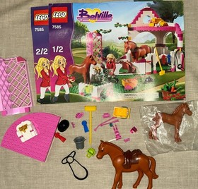 Lego Belville Horse Stable 7585 Incomplete