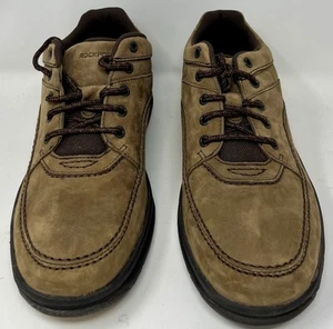 Rockport World Tour Classic Walking Shoes Men's 11.5 W Brown MWT17 New In Box - Picture 1 of 9