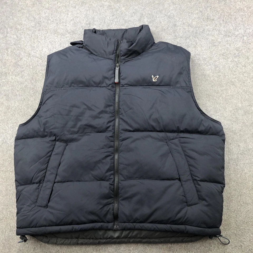 Chaleco acolchado American Eagle Outfitters para hombre 2XL negro acolchado sin mangas Foto 1 de 4