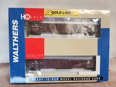Conrail RR Walthers 932-240256 Gold Line Thrall 53' Gondola RTR Two Pack HO - Image 1 of 4